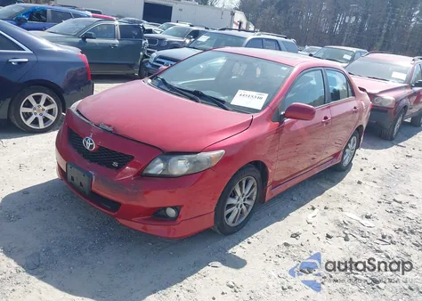 2010 Toyota Corolla S из США, поврежденный, VIN 2T1BU4EE1AC435318